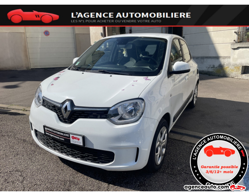 Achat voiture occasion, Auto occasion pas cher | Agence Auto Renault Twingo 1.0 Sce 75 INTENS (1ère MAIN) Blanc Année 2020 Manuelle Essence